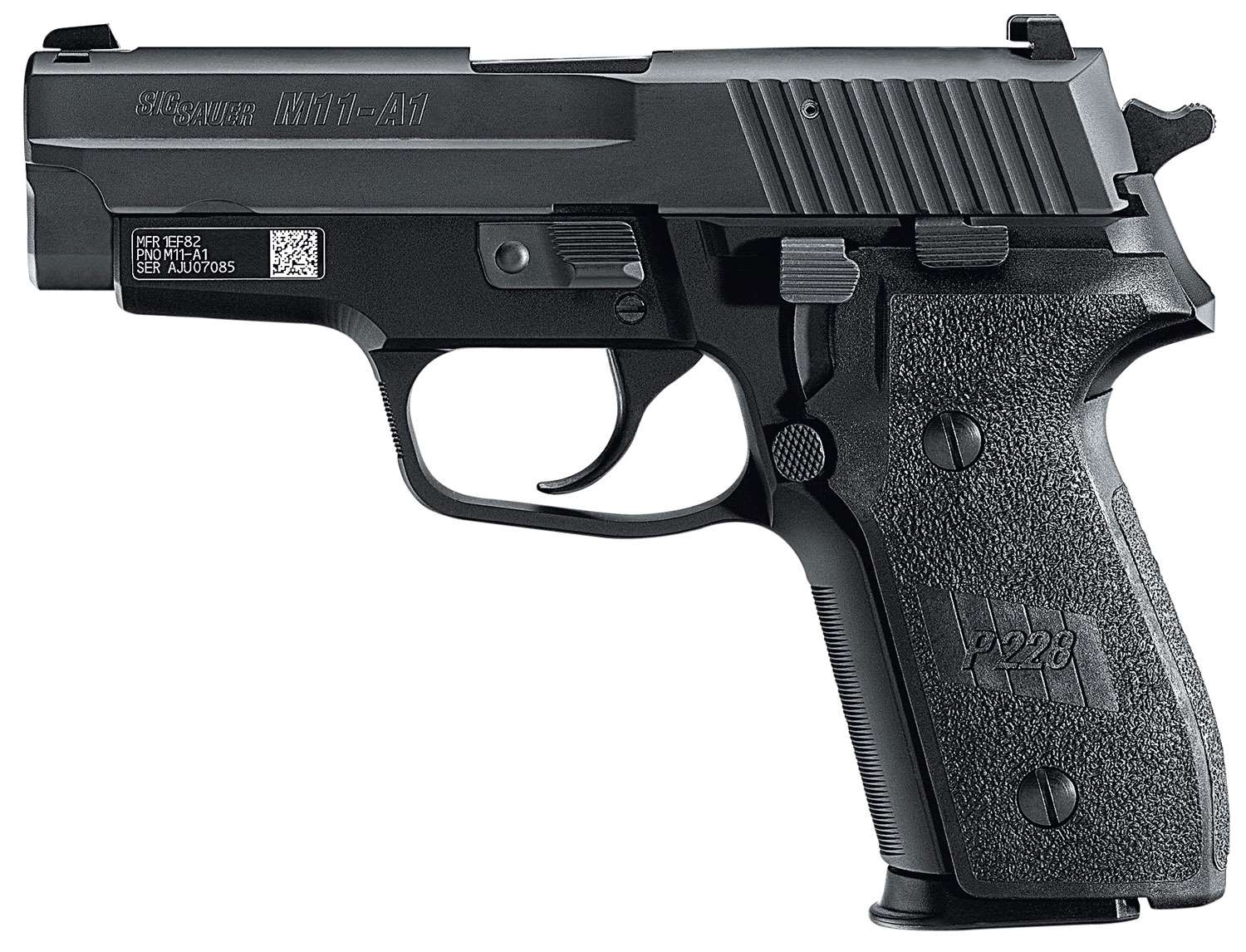 Sig Sauer P229 M11 A1 9mm Luger 390 101 Black Hardcoat Anodized